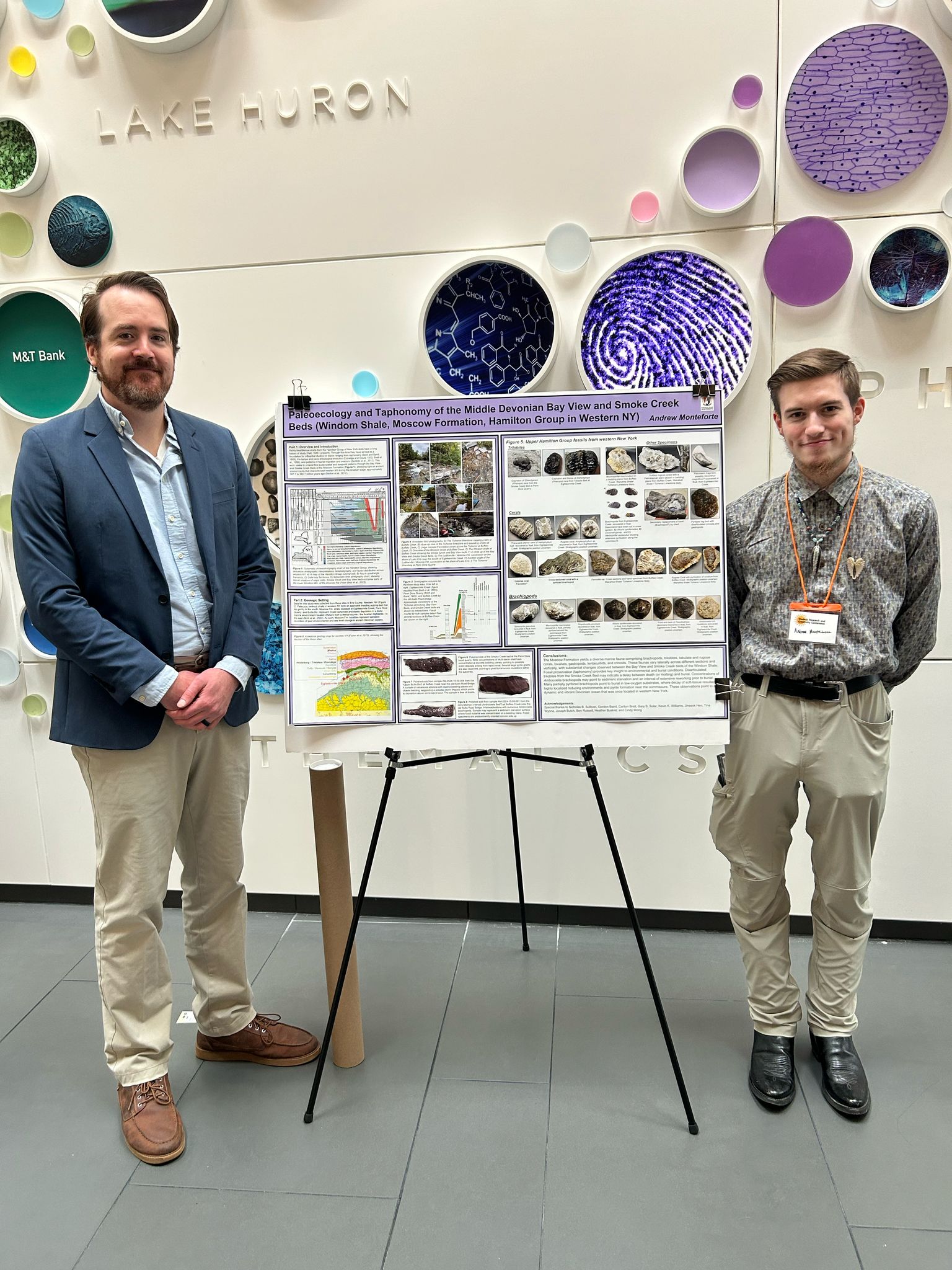 Undergraduate research projects at the Buffalo State academic showcase